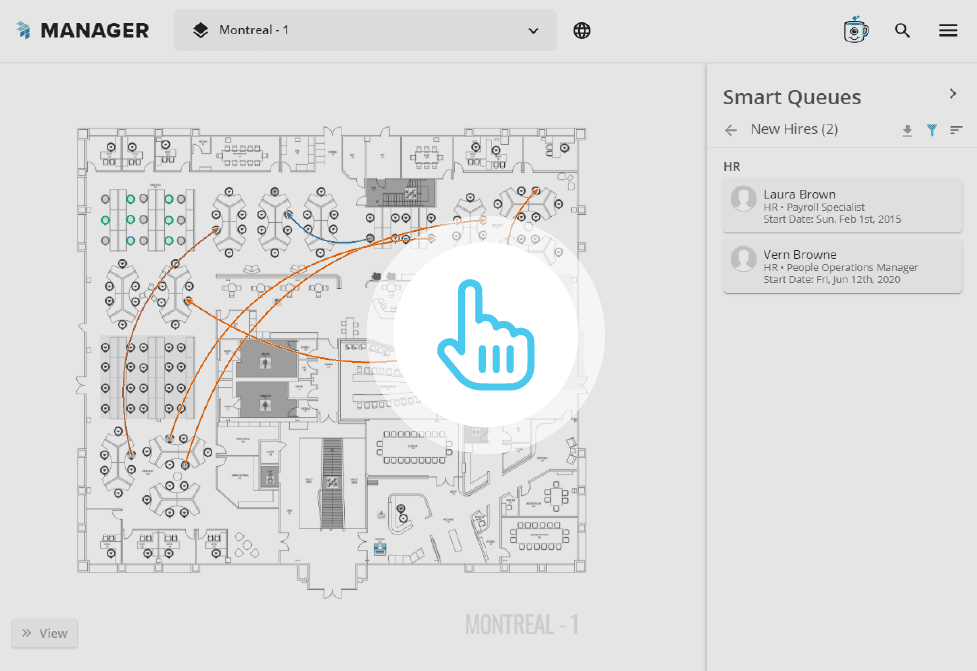 Moves, adds, and changes product tour